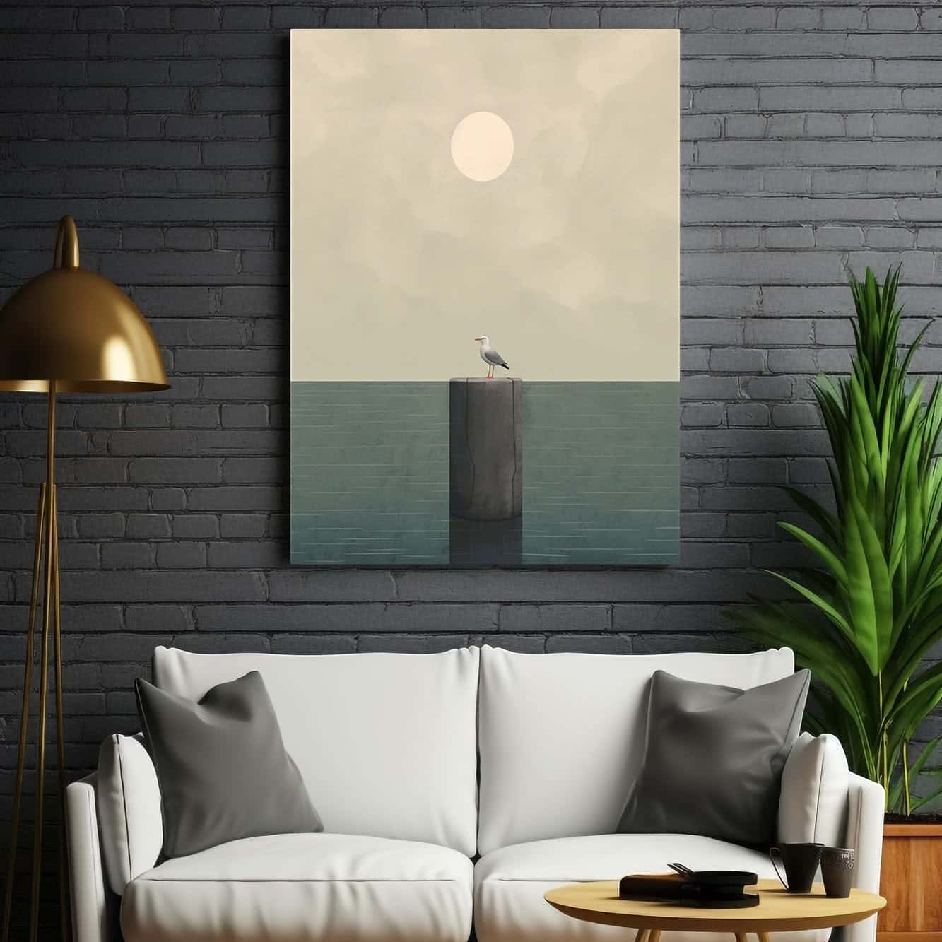 Seagull | Wildlife Artwork | Nature Wall Art | A2 at XILEF Art